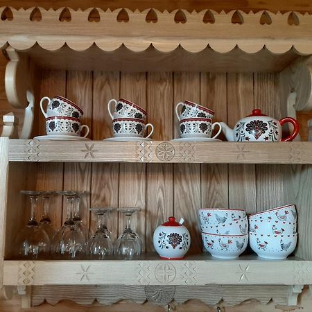 Goralski Domek Z Kominkiem - Highlander Wooden House Murzasichle Eksteriør billede