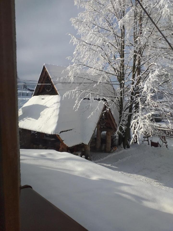 Goralski Domek Z Kominkiem - Highlander Wooden House Murzasichle Eksteriør billede