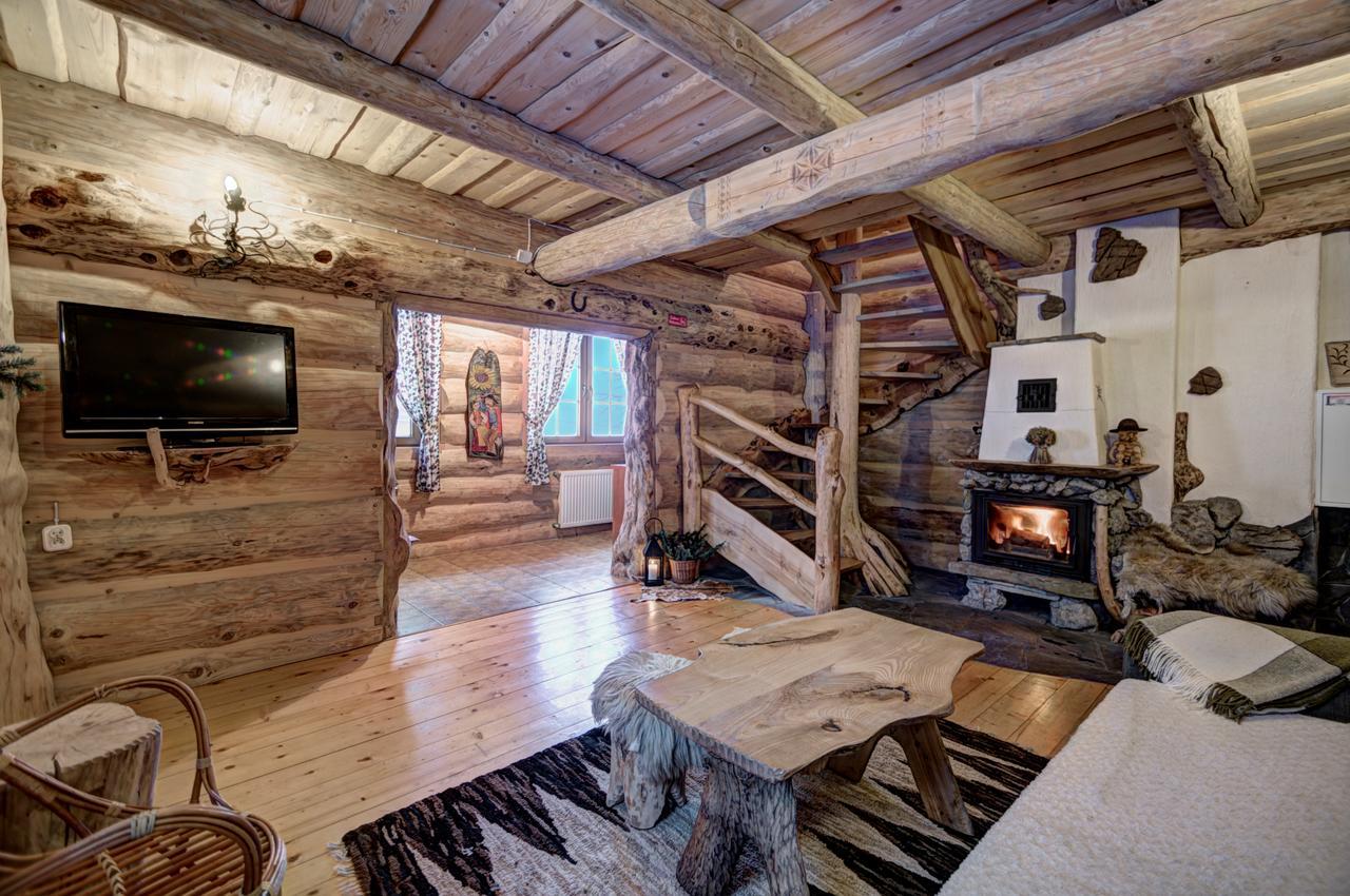 Goralski Domek Z Kominkiem - Highlander Wooden House Murzasichle Eksteriør billede